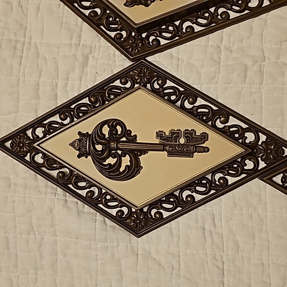 Vintage wall decor plastic diamond shaped from 1970's - Picture 5 of 7